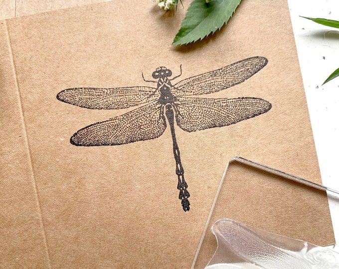 Dragonfly Rubber Stamp