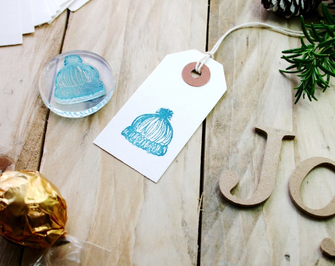 Bobble Hat Stamp