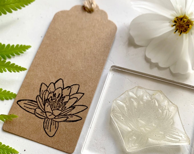 Lotus Flower Stamp