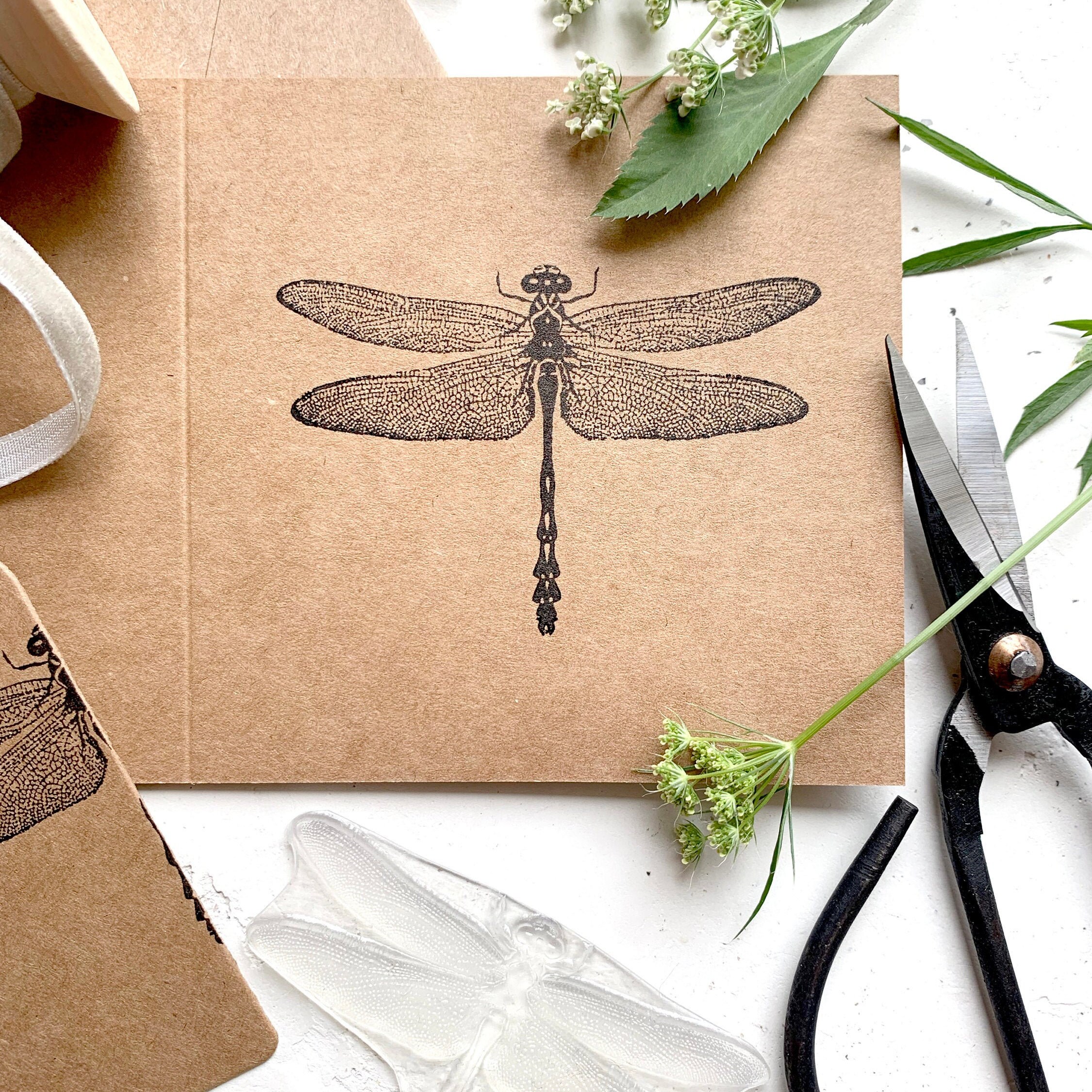 Dragonfly Rubber Stamp