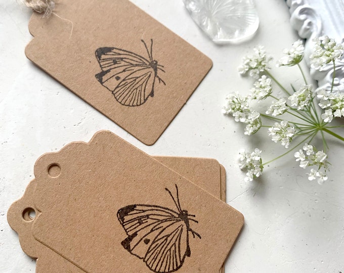 Butterfly Rubber Stamp