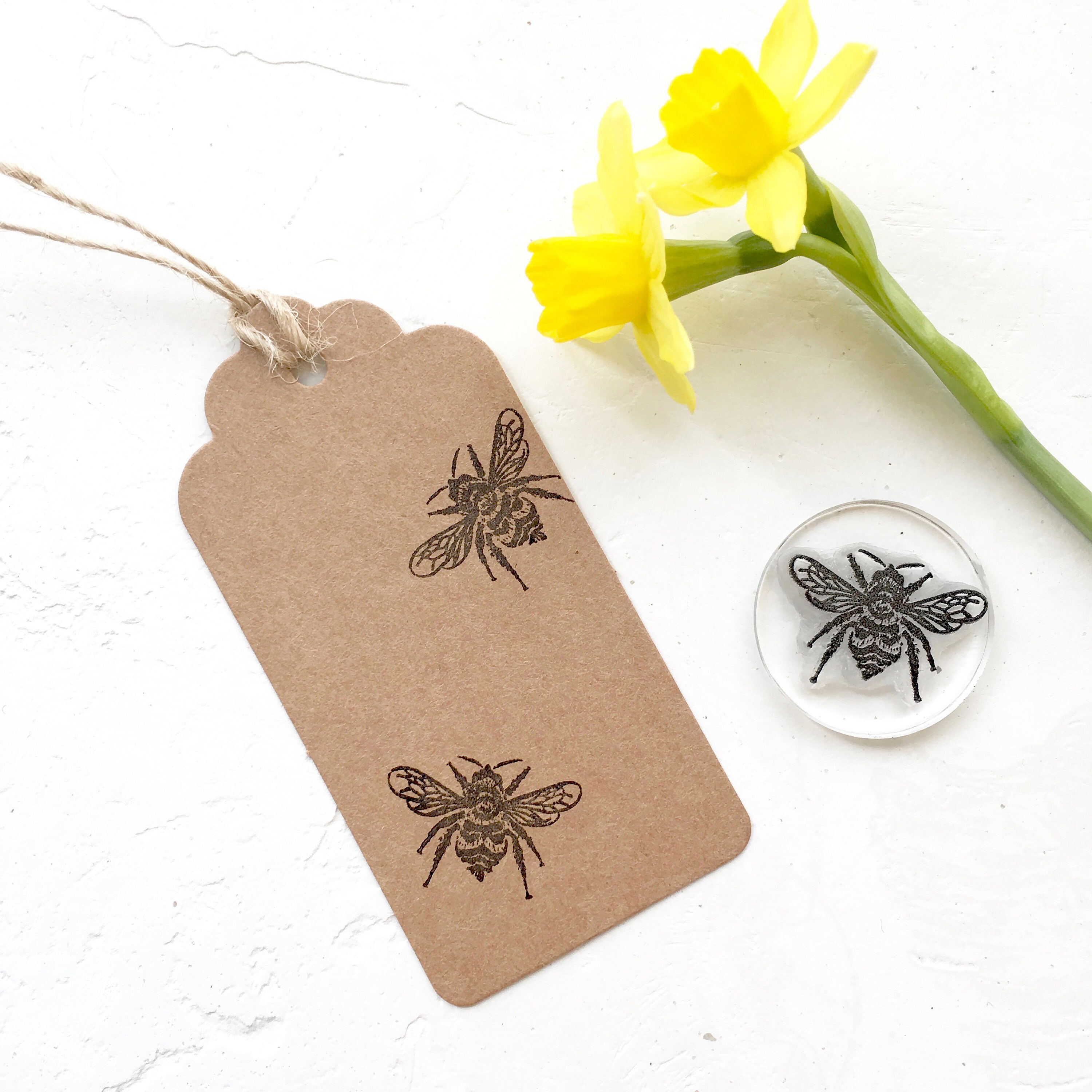 Bumble Bee Rubber Stamp