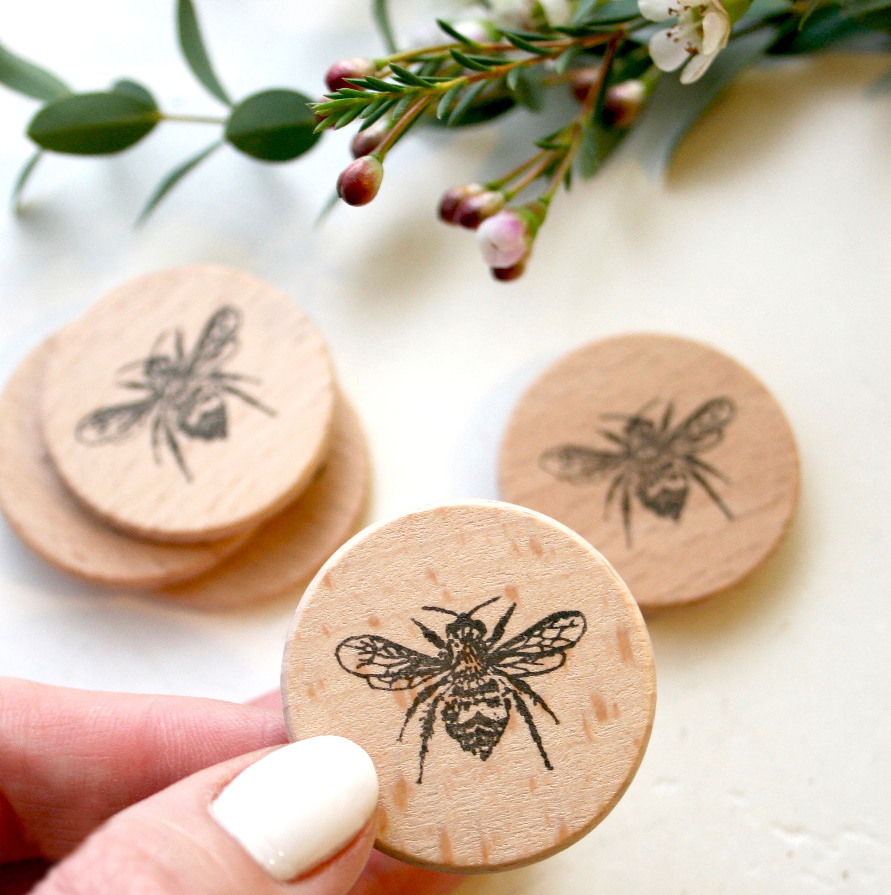 Bumble Bee Rubber Stamp
