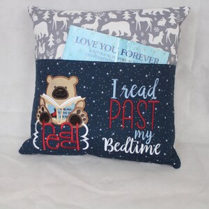 Reading pillow, Bear