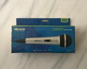 Vintage Microphone Memorex MKA301 Original Box Karaoke Stage Corded