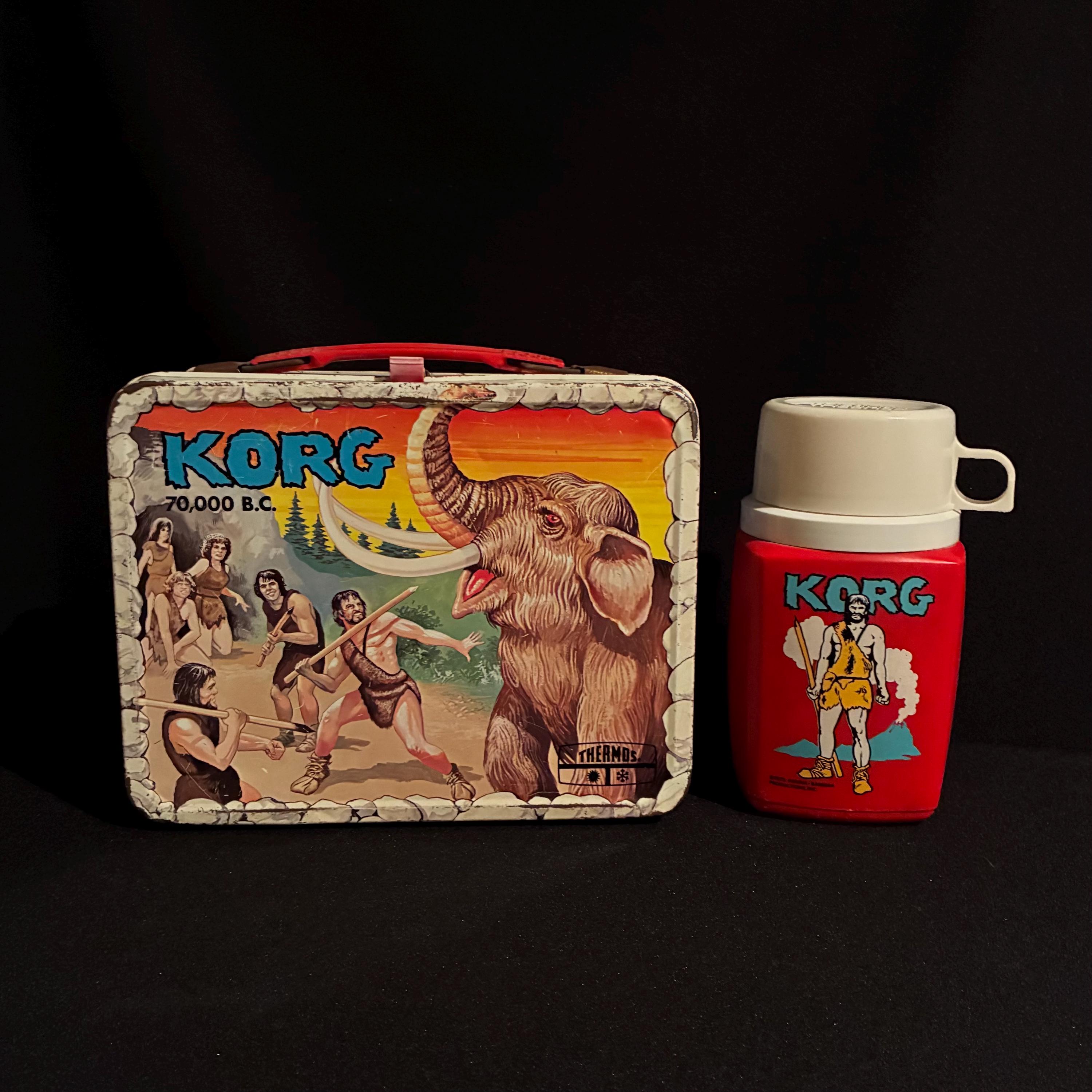 Korg Metal Lunchbox With Thermos Hanna Barbera by Thermos 1974 - Etsy