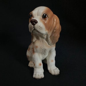 Vintage Lefton Large Spaniel Puppy Dog Figure Made in Japan - Etsy