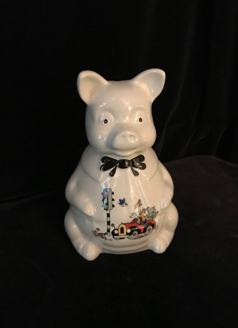 Vintage Piggy Bank Ellgreave England Etsy
