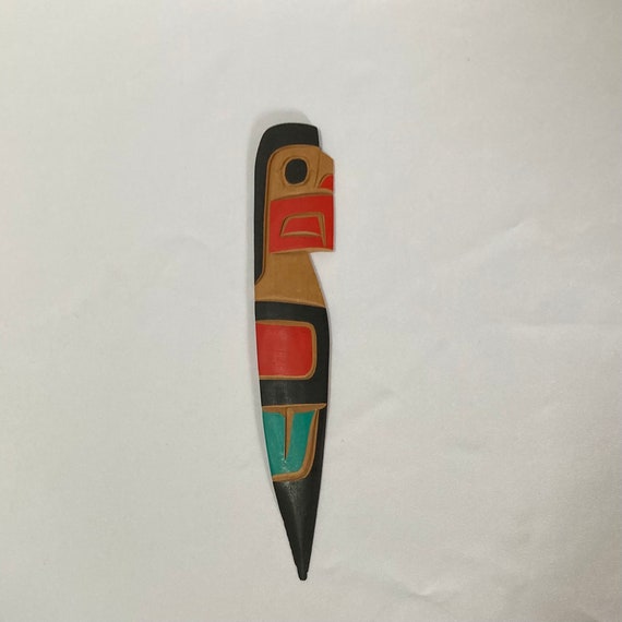 Vintage Squamish Eagle Letter Opener Knife Handmade Signed - Etsy