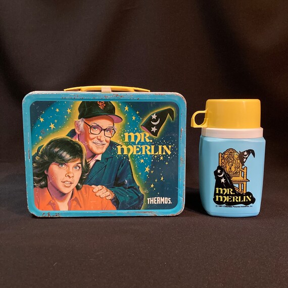 vintage lunchbox thermos mr Gem