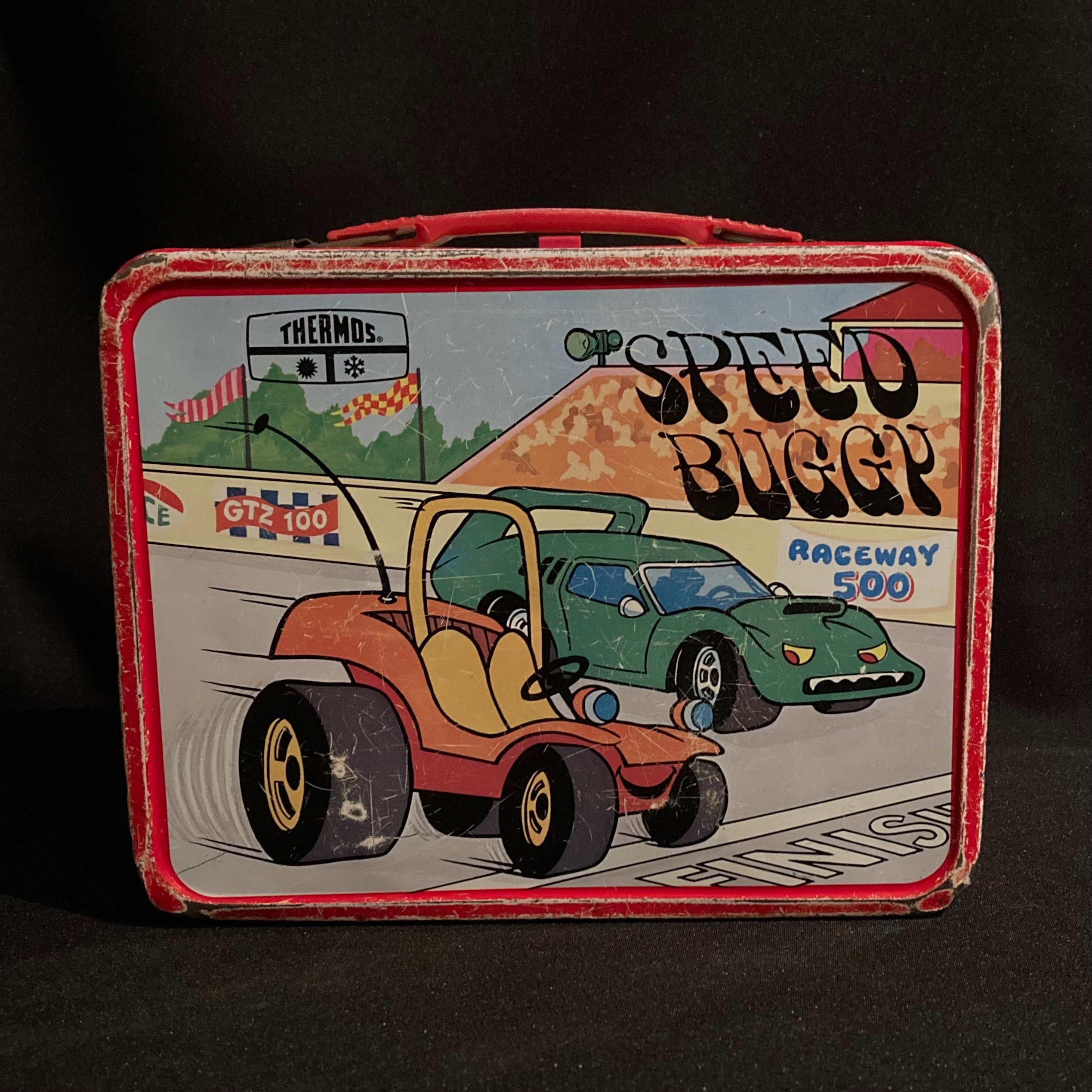 Vintage Speed Buggy Metal Lunchbox 1973 by King-seeley Hanna