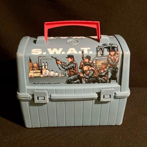 SWAT Lunchbox 1975 by King Seeley Thermos