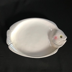 Mid Century Fish Platter Made in Japan