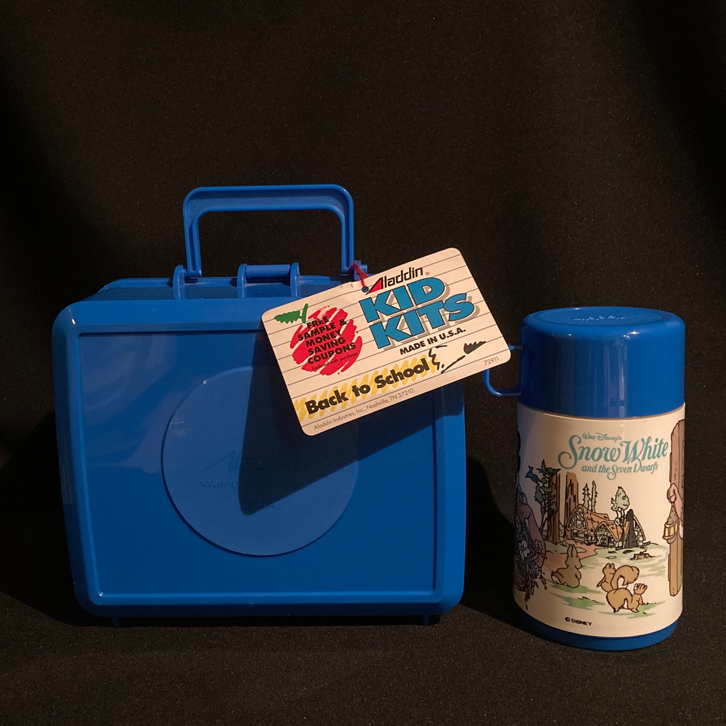 Vintage Snow White Lunchbox With Thermos by Aladdin Original Tags