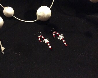 Candy Cane earrings