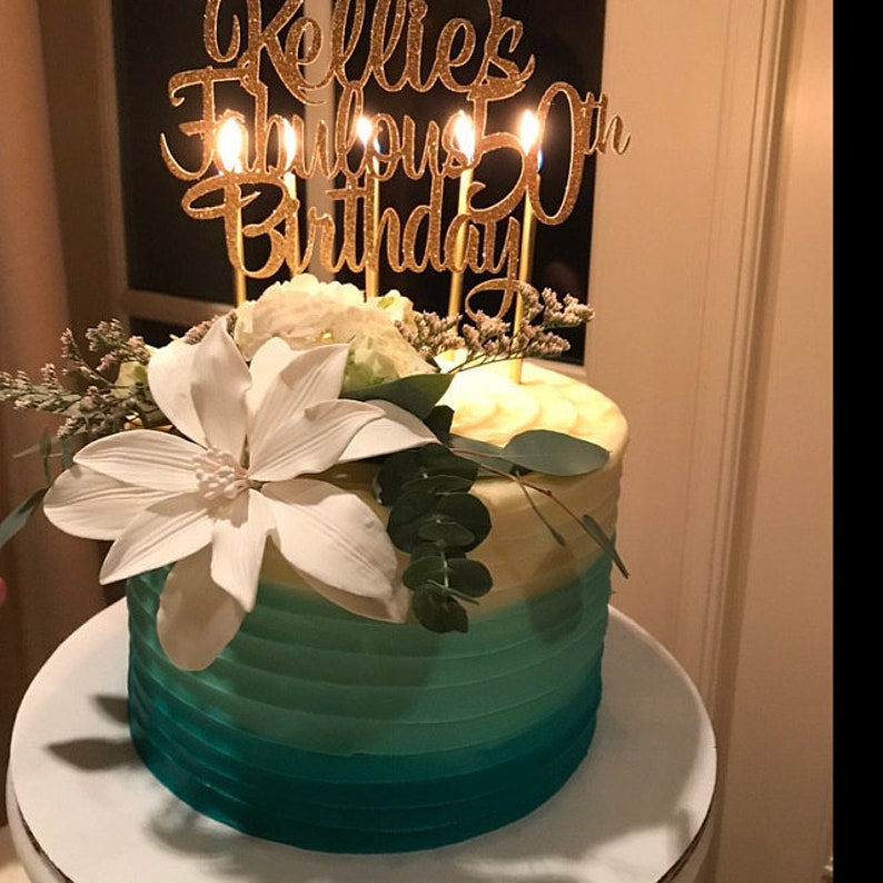 White Water Lily Gumpaste Sugar Flower Cake Topper Etsy