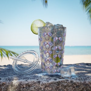 Magical Ears Tumbler with Straw, 16oz