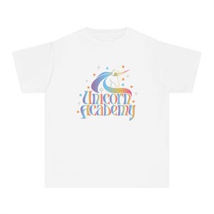 Unicorn Academy Youth Midweight Tee