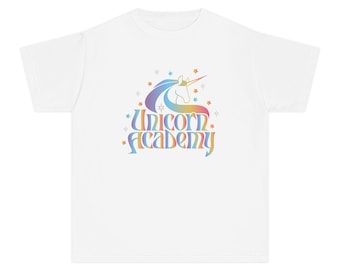 Unicorn Academy Youth Midweight Tee