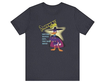 Darkwing Duck Unisex Jersey Short Sleeve Shirt