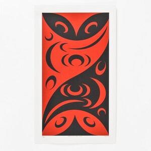 Modern Northwest Coast Indigenous Redefining Each Other Print by lessLIE