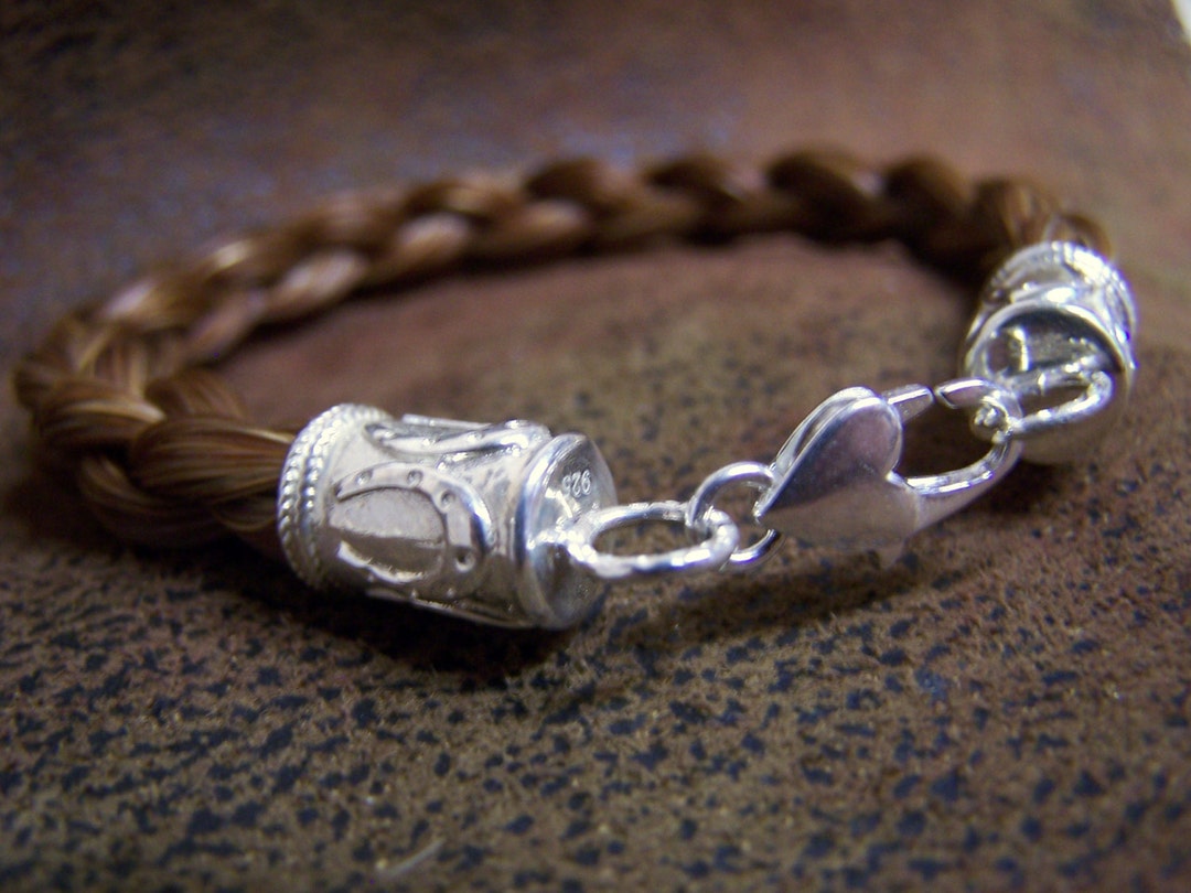 Stunning Custom Made Horse Hair Bracelet From Your Horses Tail Hair
