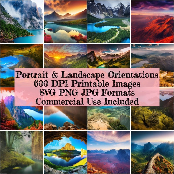 Landscape Prints Etsy