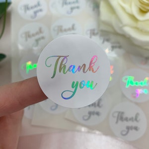 Bedankt verijdelde stickers. Stickers voor feesttassen. Bedankt.