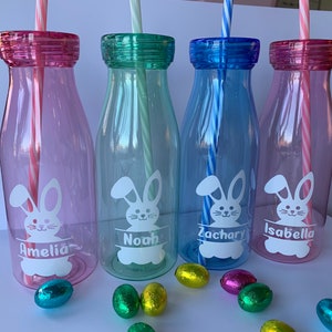 Autocollant personnalisé d'étiquette de vinyle de Pâques enfants lapin Joyeuses Pâques autocollant personnalisé seulement