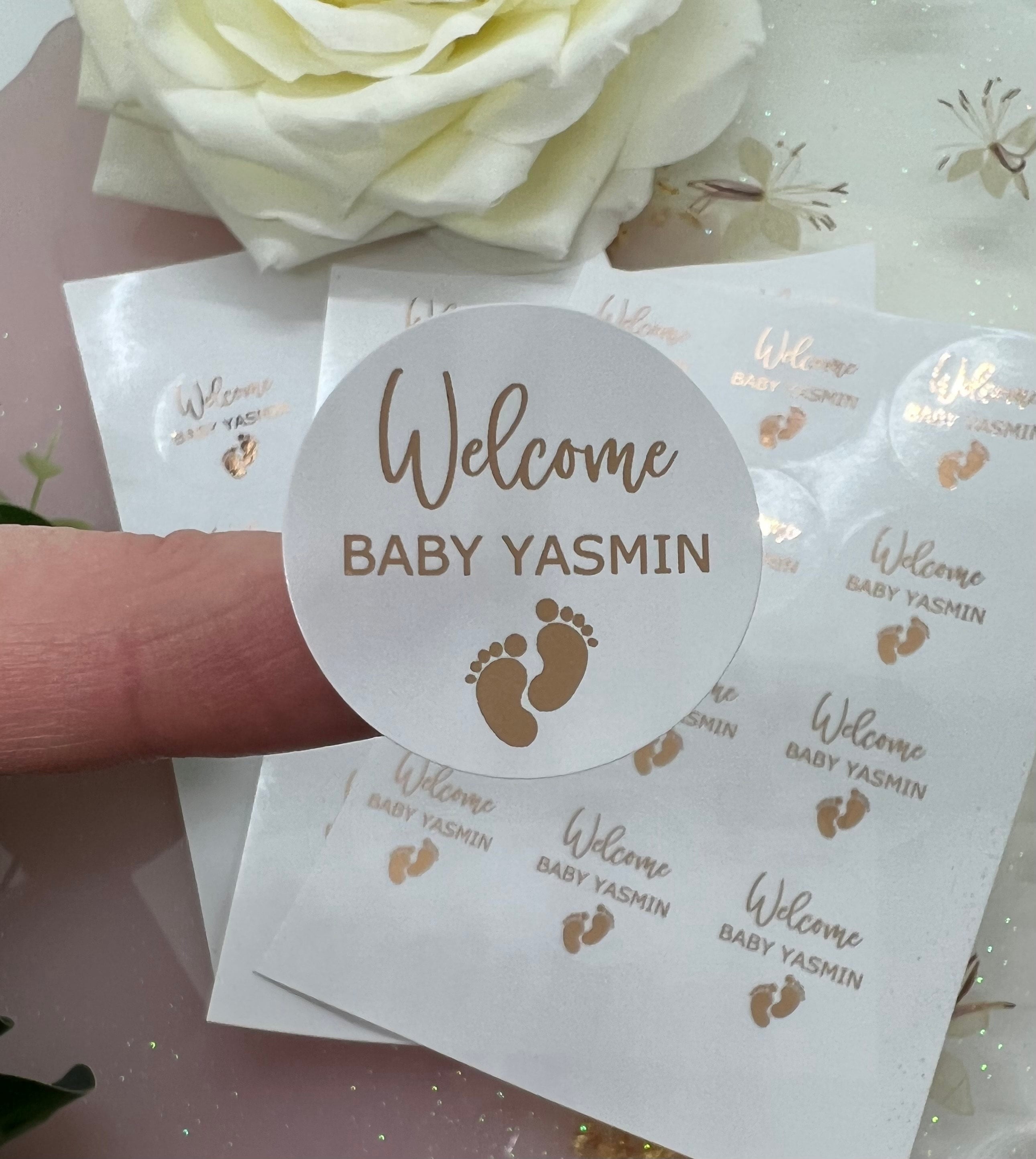 Baby Shower Scrapbook Sticker for Sale by SSK Designs