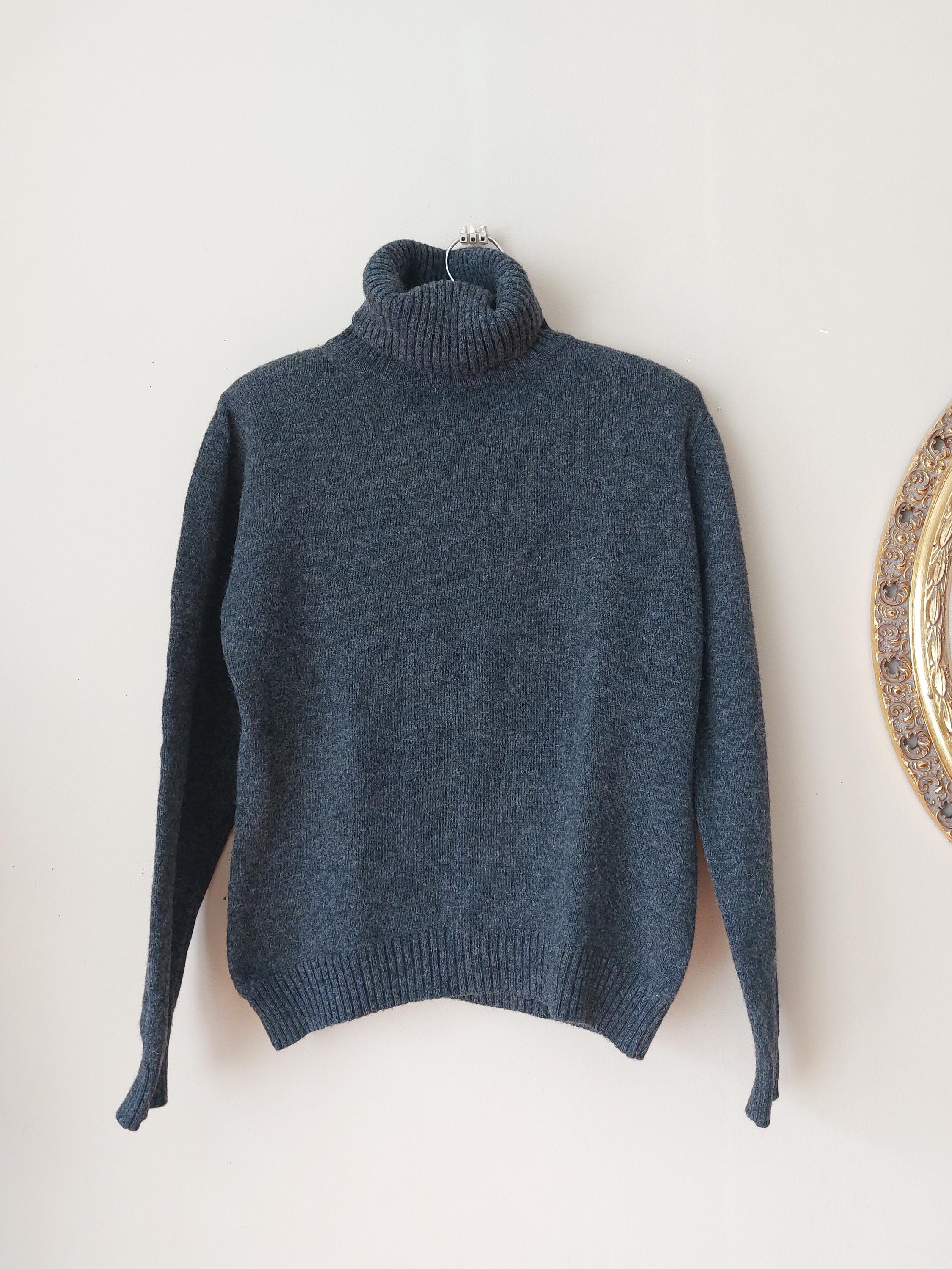 Shetland Wool Turtleneck - Etsy Shetland Wool Turtleneck - Etsy