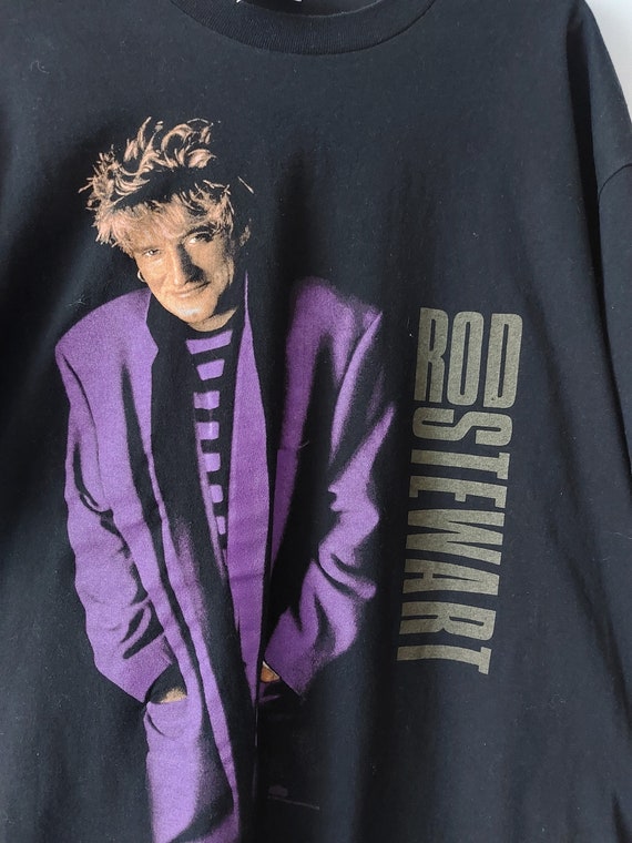 Vintage Rod Stewart Tour 1995 T-Shirt, Band T-Shi… - image 2