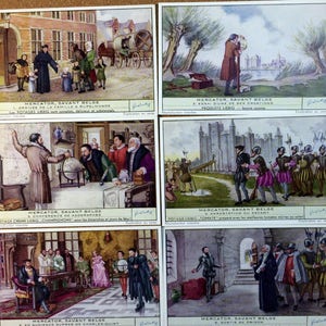 Gerardus MERCATOR, Belgain Kartograph Wissenschaftler Mathematiker Mathematiker 1952 Liebig Trade Cards Vintage Französisch Belgien Werbekarte Lg17