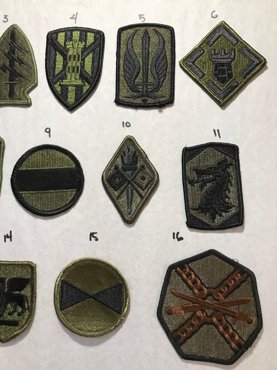 Military Patches - Signature Patches