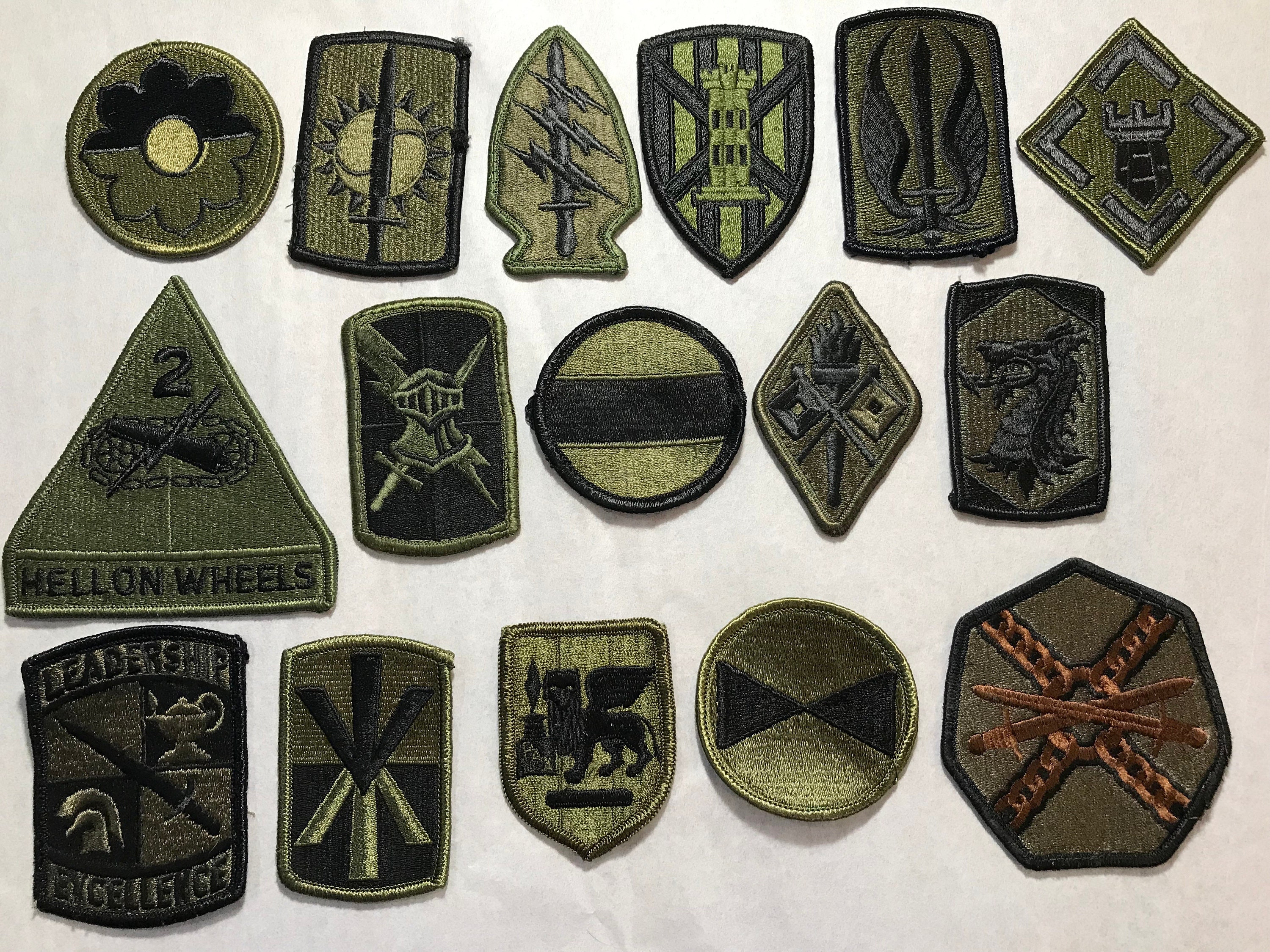 us army infantry patches