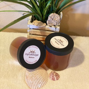 32oz MEDIUM Sugaring Paste/Wax (multi-purpose, fine hair, medium cool parts of body, Brazilian, bikini, underarms)