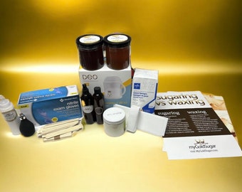 Kit especializado para depilación con azúcar