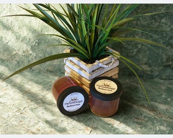 18oz MEDIUM-FIRM Sugaring Paste – Recommended for Brazilian, Bikini & Underarms | myGoldSugar® Handmade, All-Natural