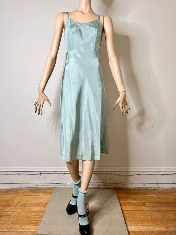 40s dress, 50s dress, Marshall Field dress, sheer… - image 10