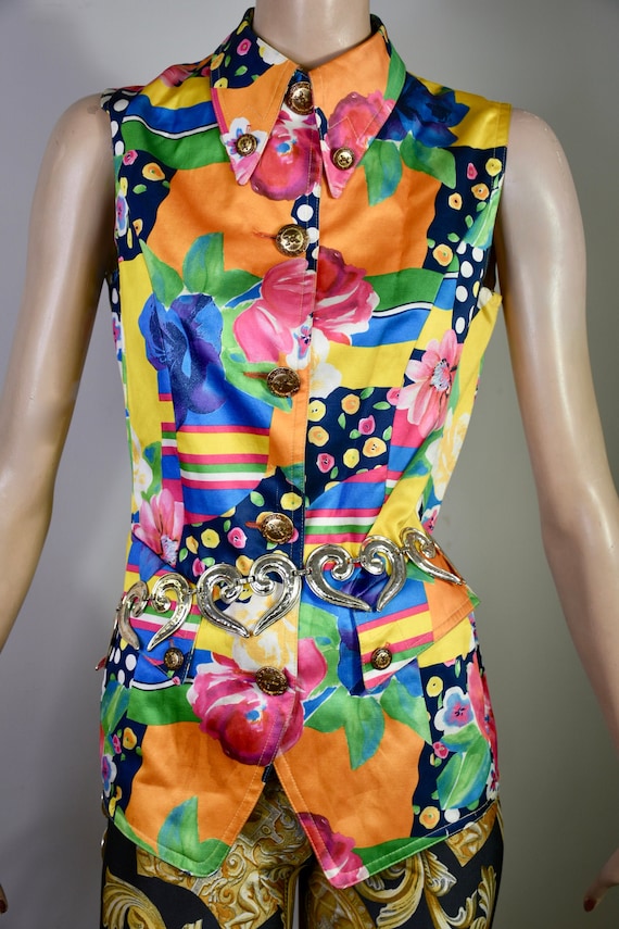 Vintage Gianni Versace Top Gem Vintage Gianni Versace Top Gem