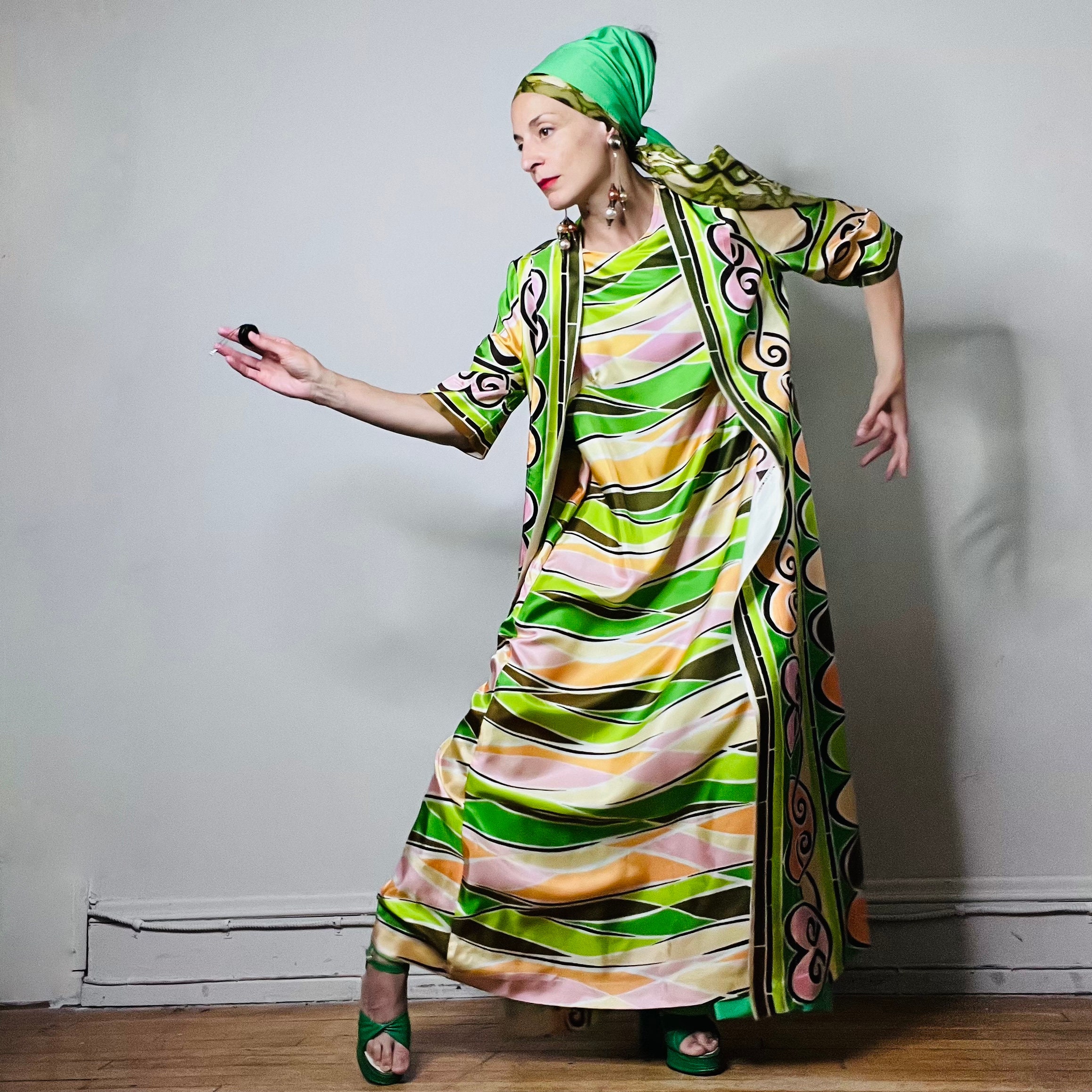 60s Dress, Tunic Dress, Bonwit Teller Dress, All in One