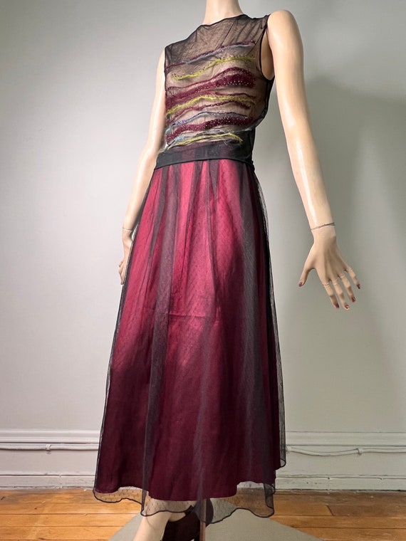Layered tulle 2025 skirt 70s