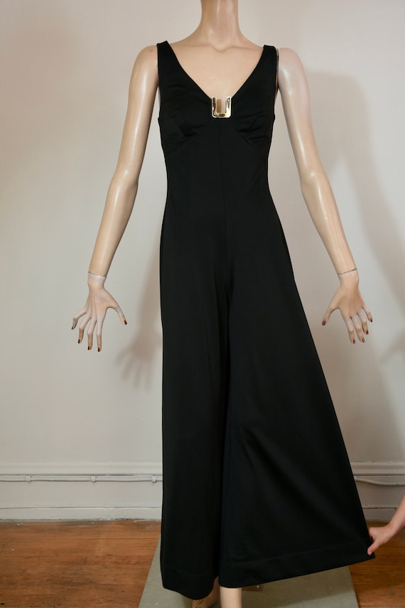 vintage 60s jumpsuit, palazzo jumpsuit, palazzo pa