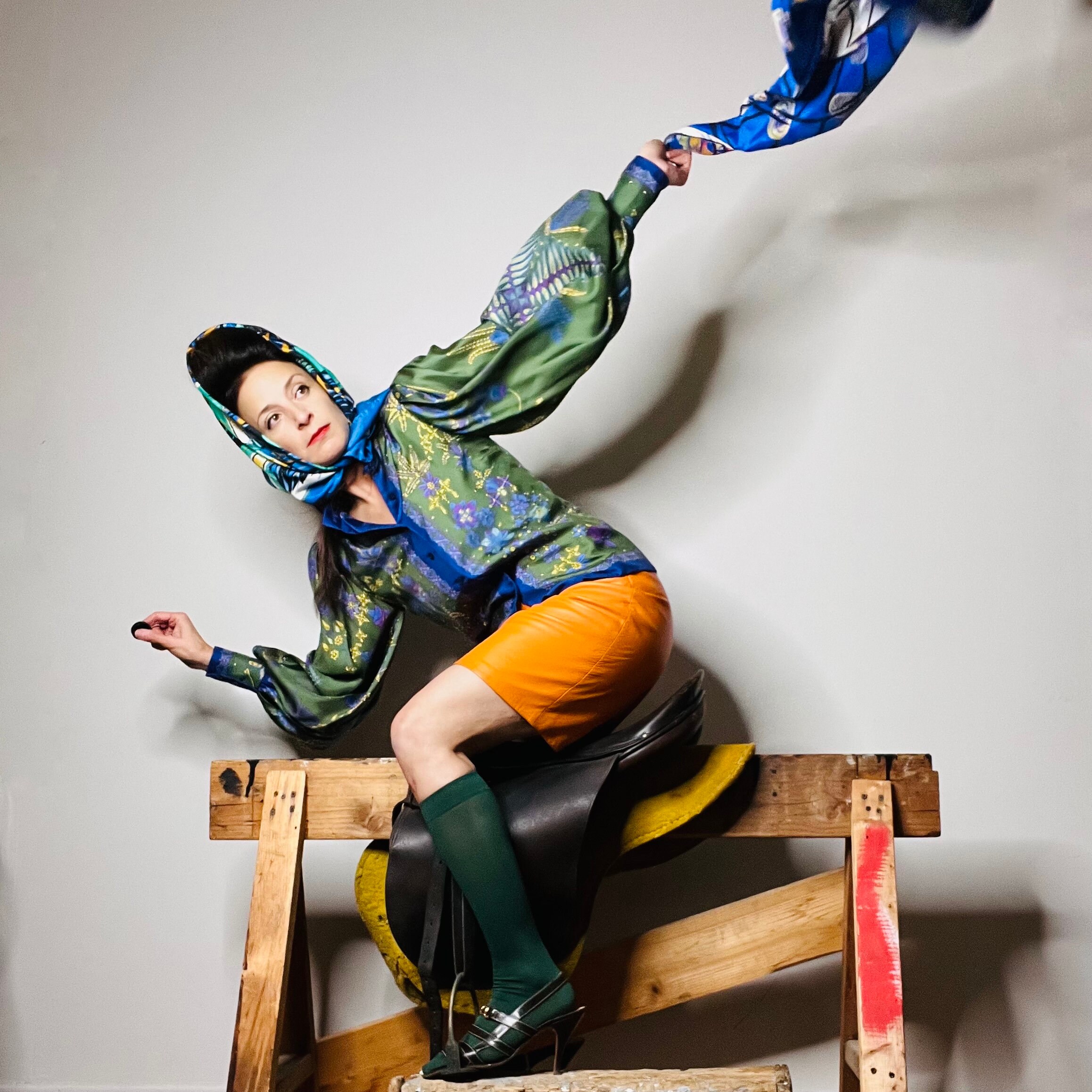 HERMES, Hermes Scheherazade Silk Blouse Top Shirt, Floral Pattern