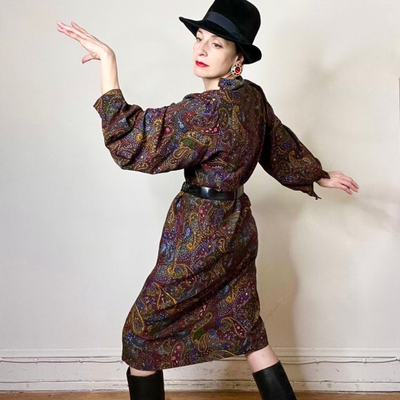 vintage Lanvin dress, 70s dress, shift dress, sac… - image 6