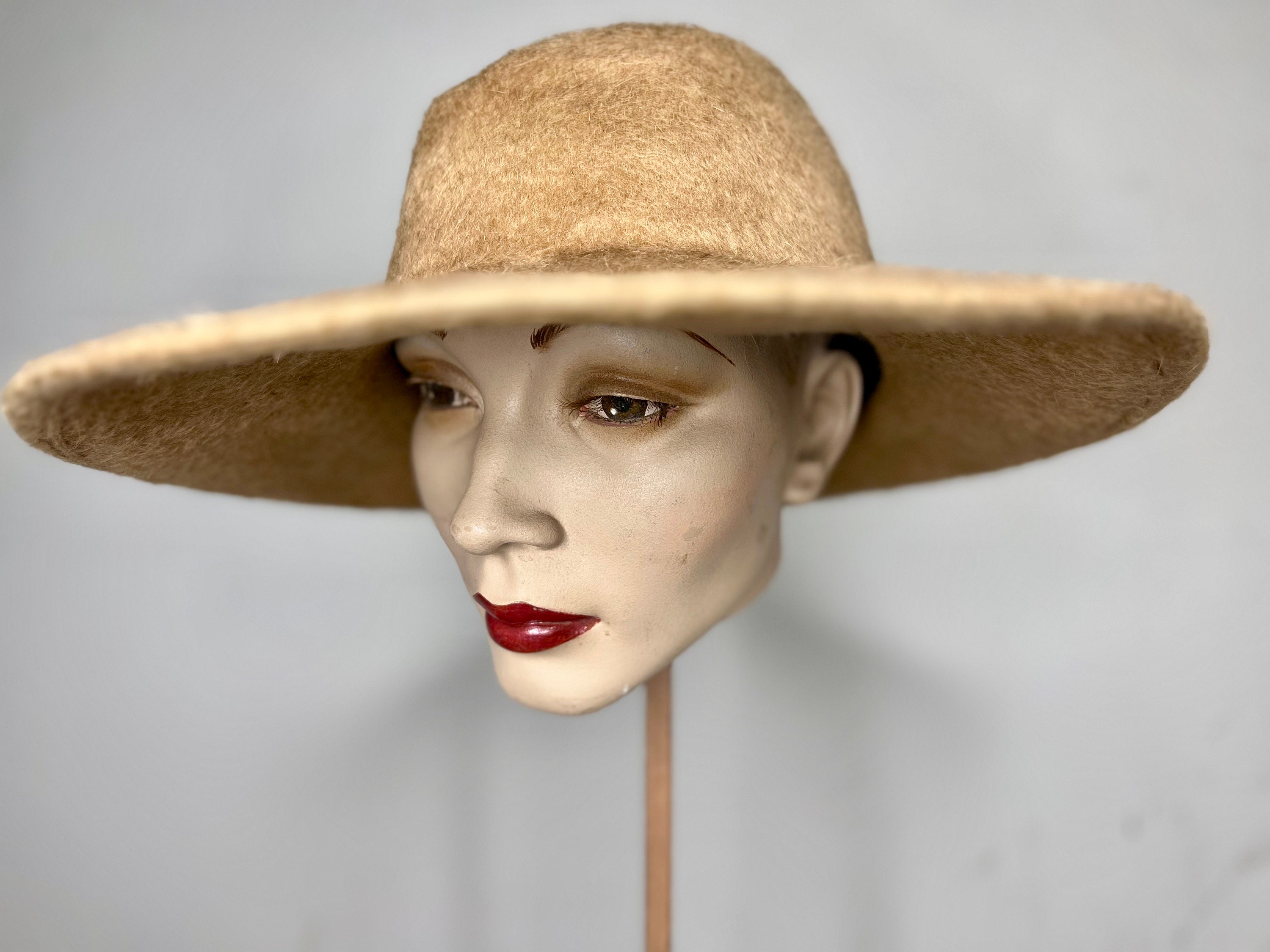 Vintage Patricia Underwood 2 Toned Straw Hat Women main image 4