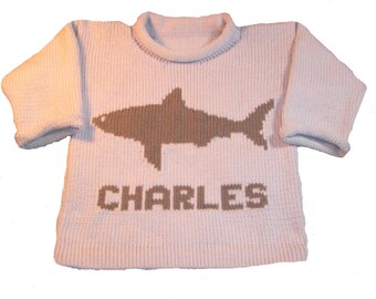 shark mouth sweater
