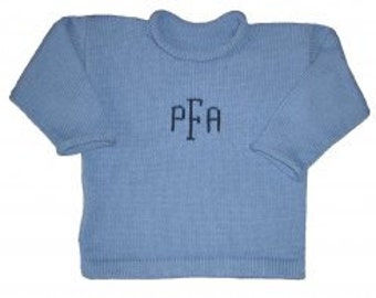 Monogrammed Pullover for Children