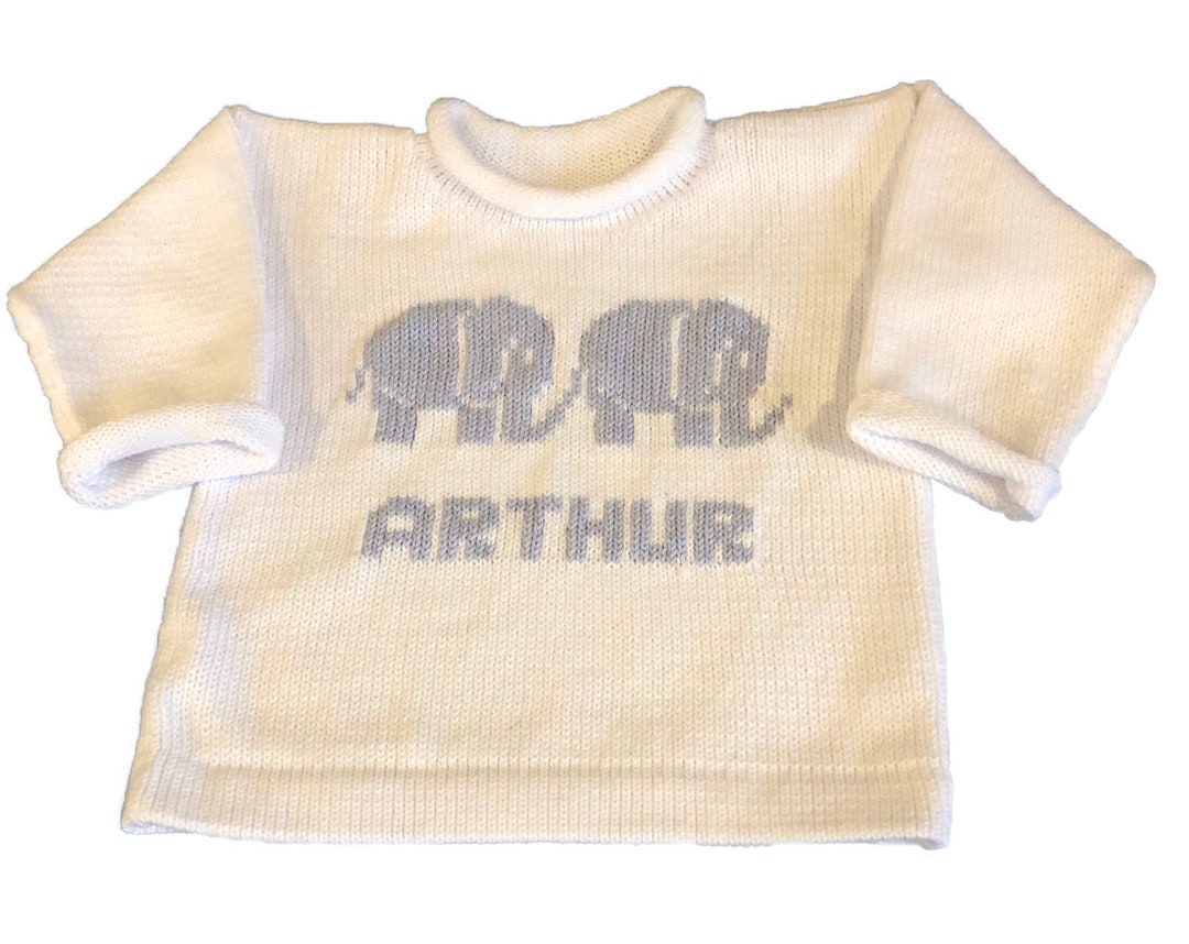 ELEPHANT Baby Embroidered Hooded Yellow Coat