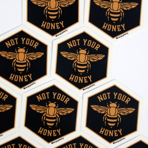 Not Your Honey Bee Feminist Bumper Sticker - Etsy